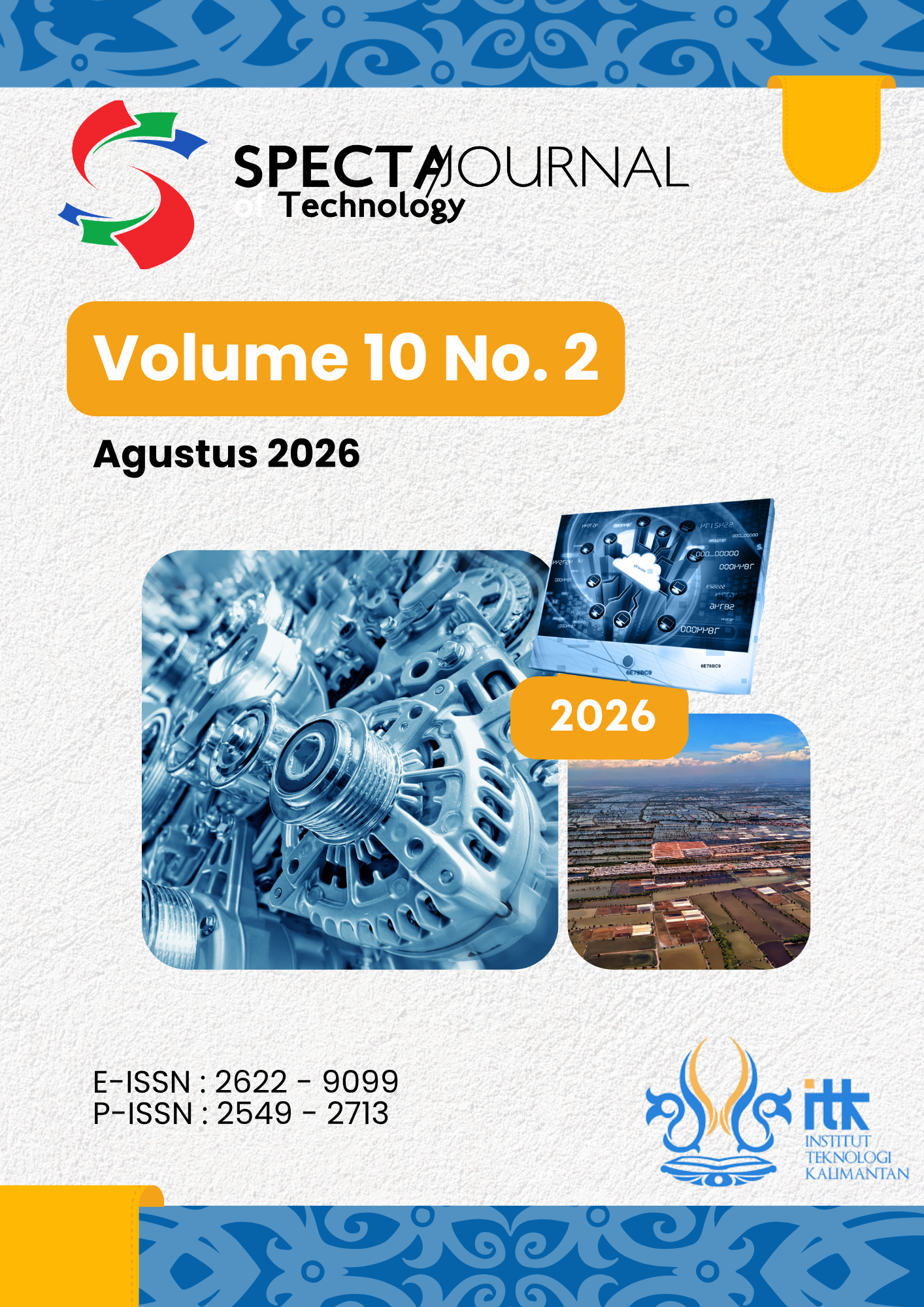 					View Vol. 10 No. 2 (2026): Specta Journal of Technology 
				